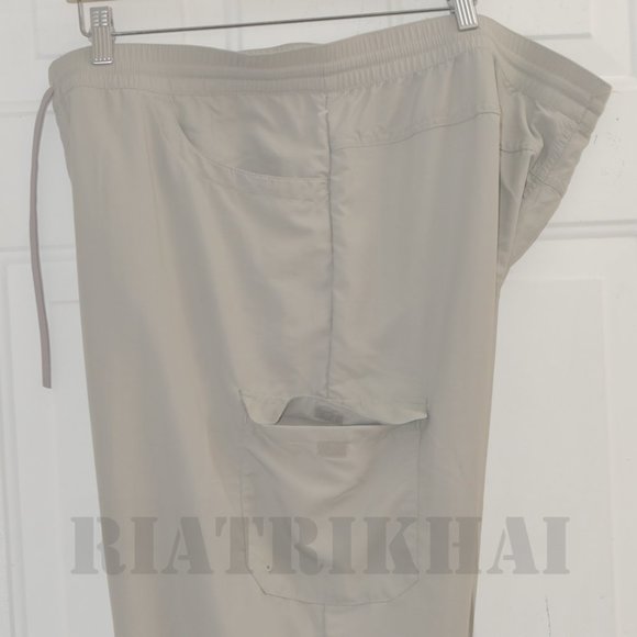 XXL GREY NWT Columbia Ladies' Roll Up Pant UPF 30 Sun Protection Cargo Pockets - Picture 6 of 9